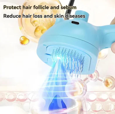 3-in-1 Pet Steam Brush Set for Dogs & Cats