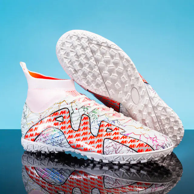 Men's Outdoor Soccer Shoes in Microfiber Material