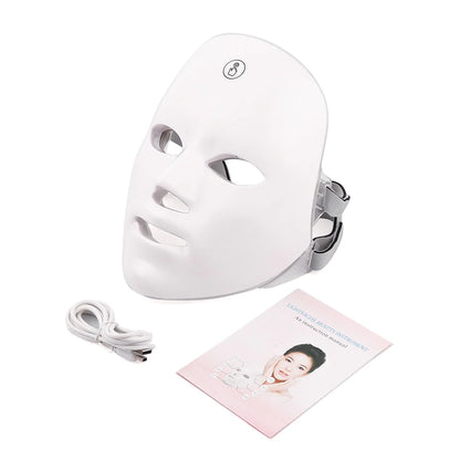 Colorful Skin Rejuvenation Beauty Instrument – LED Facial Therapy Device