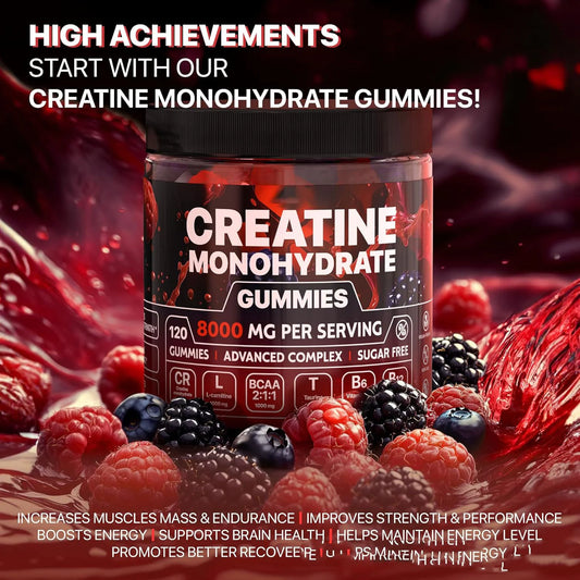 Muscle Boost Gummies – Creatine Energy & Performance Support