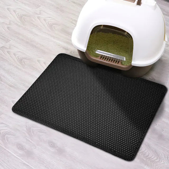 Waterproof Double Layer Non-Slip Pet Litter Mat