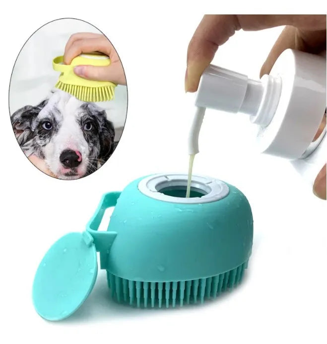 Silicone Pet Bath Brush
