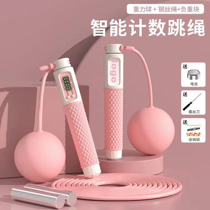 Smart Electronic Wireless Counting Jump Rope for Adults