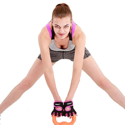 Grip Max Half Finger Workout Gloves – Anti-Slip Breathable Training Gloves