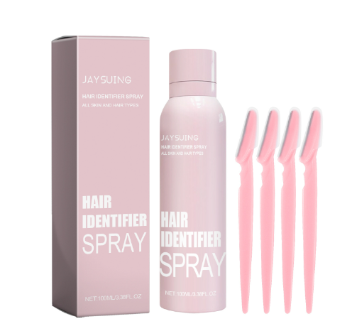 Facial Hair Softening Spray + Eyebrow Trimmers Set – Smooth Grooming Care