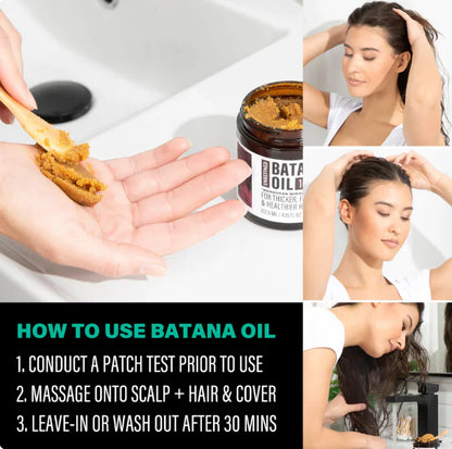 Glow Restore Hair Mask – Batana Oil Deep Repair & Shine Treatment
