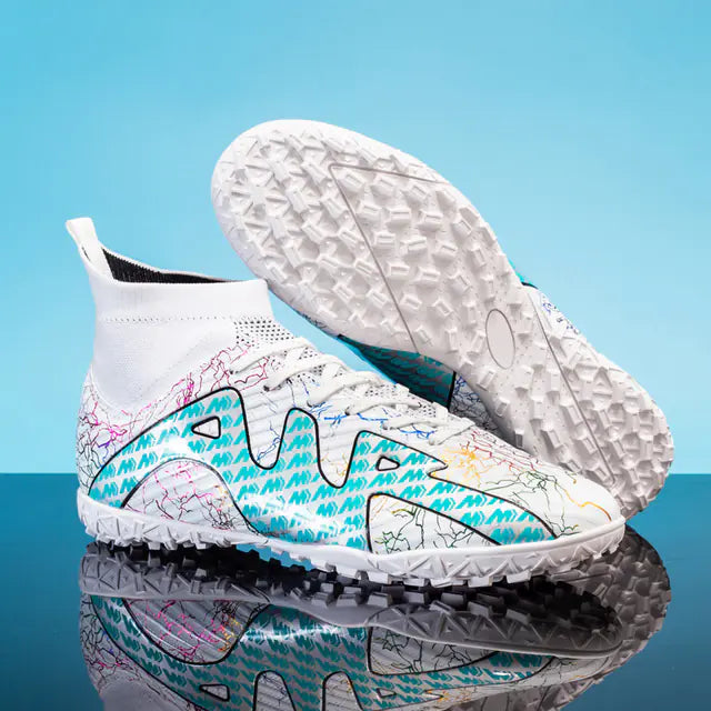 Men's Outdoor Soccer Shoes in Microfiber Material