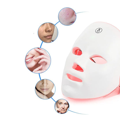 Colorful Skin Rejuvenation Beauty Instrument – LED Facial Therapy Device