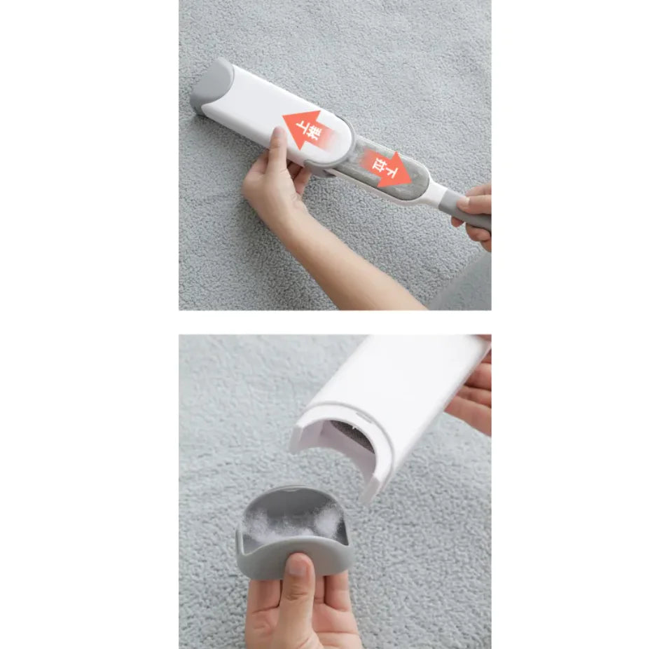 Electrostatic Pet Hair Removal Brush – Reusable Lint & Fur Cleaner